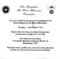 Bavicchi Ephemera Collection, November - December, 2007.